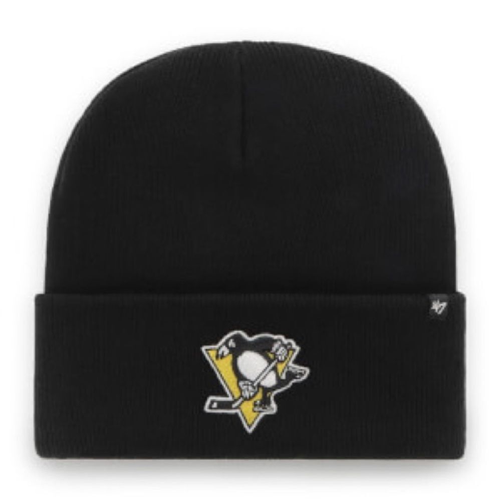 NHL Penguins beanie Hat black